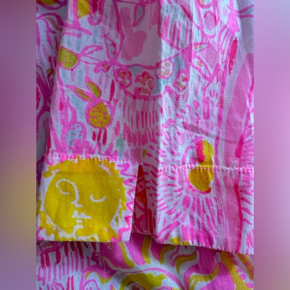 Lilly Pulitzer Marco Island Tunic SZ M Pink Pout More Kinis In The Keys - Picture 9 of 16
